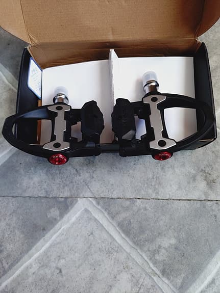 Nya pedalerna spd-sl+ klossar