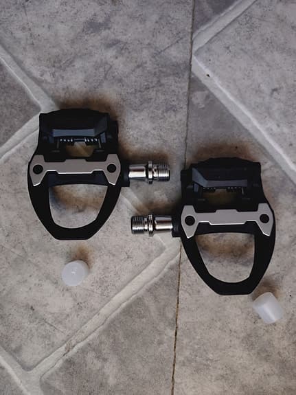 Nya pedalerna spd-sl+ klossar