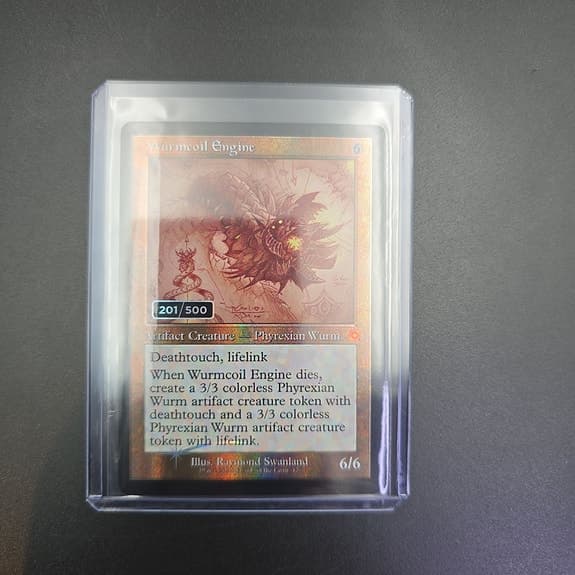 Serialized Wurmcoil Engine 201/500 - Magic The Gathering
