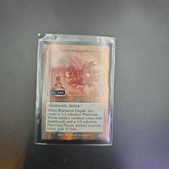 Serialized Wurmcoil Engine 201/500 - Magic The Gathering
