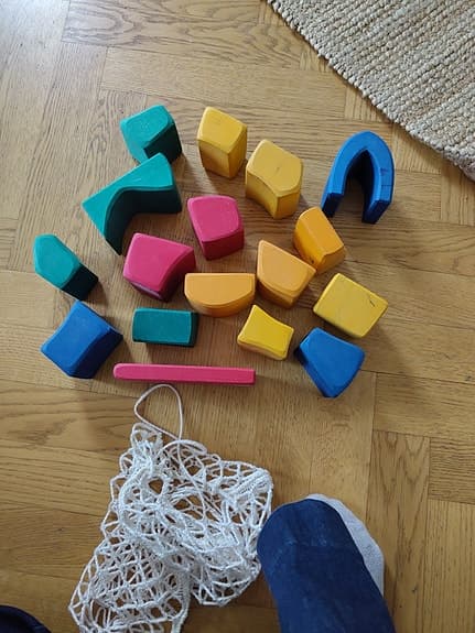 Nic träklossar, ekologiska trä leksaker
