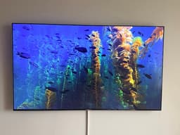 Samsung 55" KS8005 med One Connect + väggfäste – Grym 4K-bild!