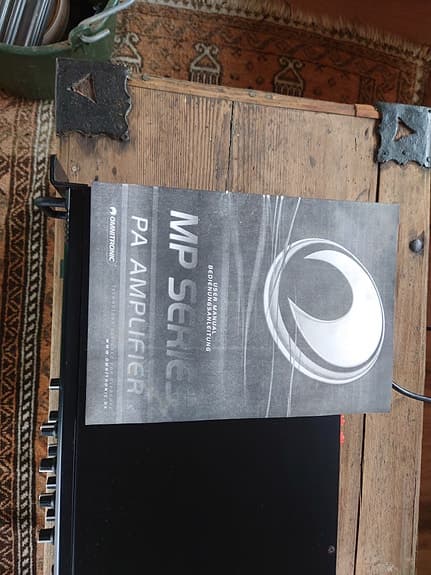 Omnitronic MP-60P P förstärkare