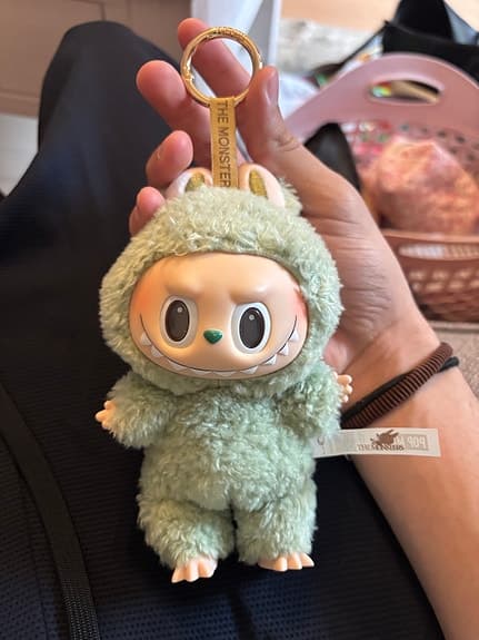 Green Grape Labubu Exciting Macaron POP MART The monsters