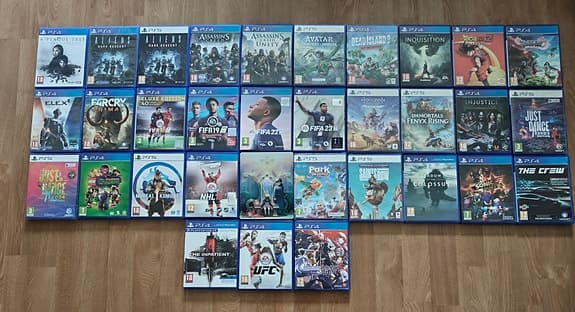 Spel till Playstation 4 & Playstation 5