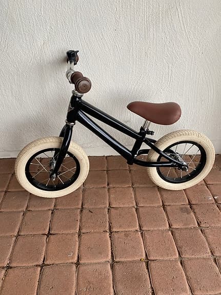 Stålhästen barncykel 12" svart
