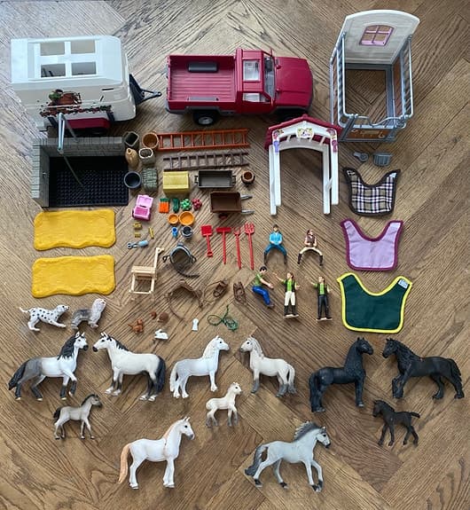 Schleich hästar, tillbehör & fantasidjur
