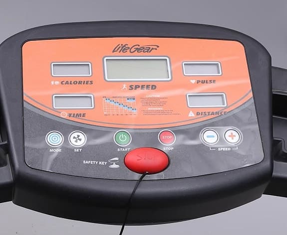 LifeGear löpband svart
