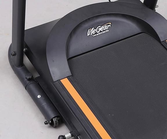 LifeGear löpband svart