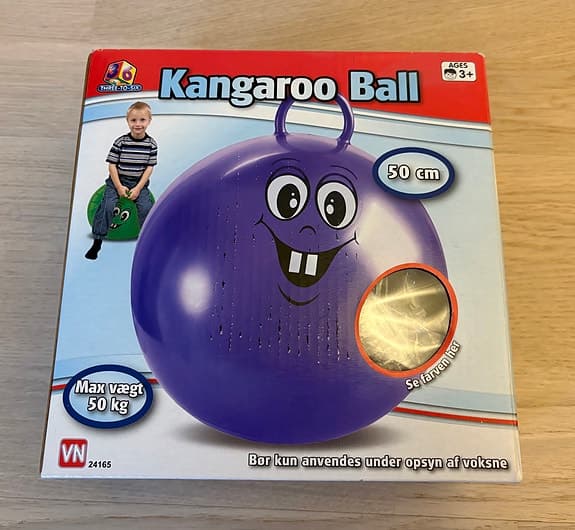 Hoppboll för barn från VN helt ny