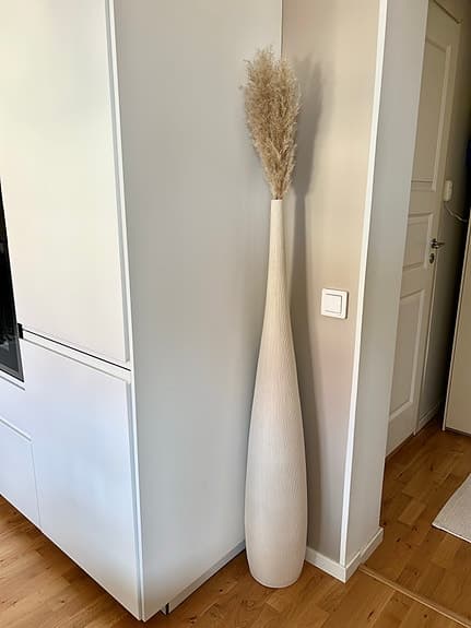 Stor golvvas med pampas!