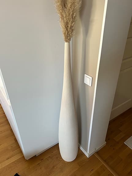 Stor golvvas med pampas!