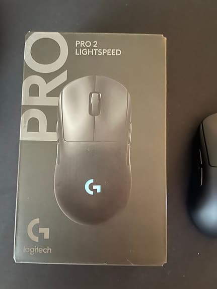 Logitech G Pro 2 Lightspeed trådlös gamingmus svart