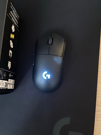 Logitech G Pro 2 Lightspeed trådlös gamingmus svart