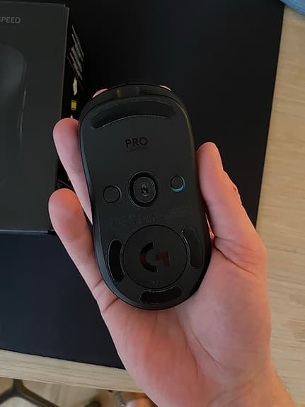 Logitech G Pro 2 Lightspeed trådlös gamingmus svart