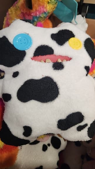 XL Fuggler mjukisdjur med tänder 45cm
