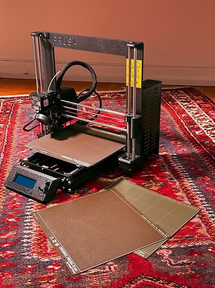 Prusa MK3S+ med extra tillbehör