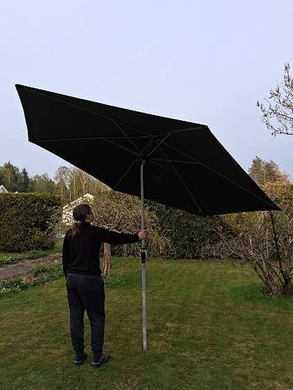 Doppler parasoll 3,4 meter i diameter nyskick