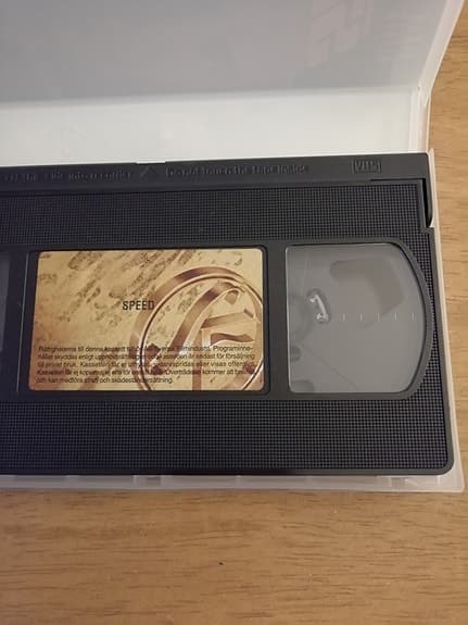 MGskick-VHS Gangs of New York, Speed, De Omutbara, Air Force One, m.m