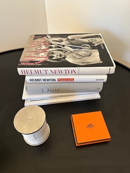 Helmut Newton polaroids coffee table book
