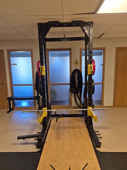 Skivstångsställ /Half rack