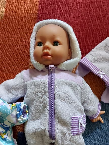 Baby Born dockor med kläder och overaller