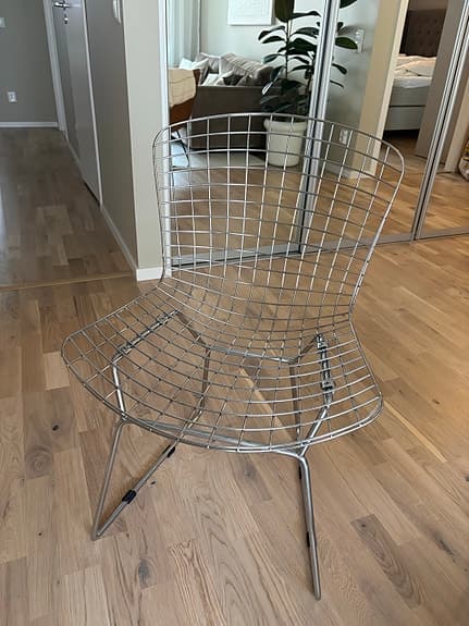 Metallstol från Jotex i mycket bra skick