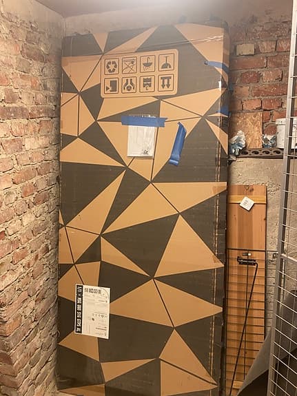 Bathlife duschvägg 80x80 svart