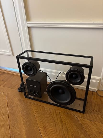 Transparent Speaker Högtalare