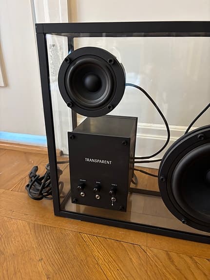 Transparent Speaker Högtalare