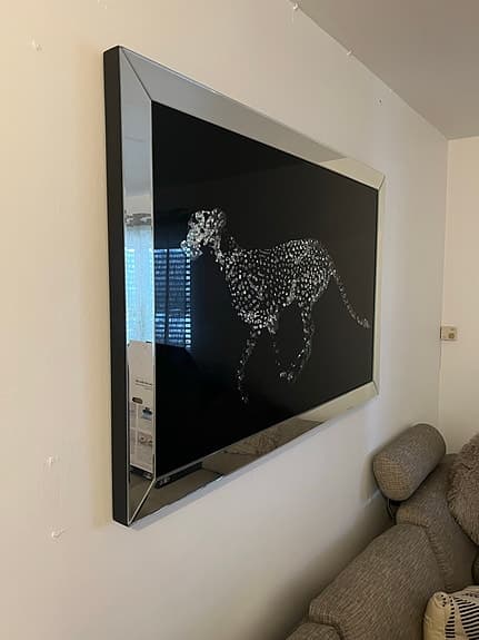 UNIK LYXIG LEOPARD TAVLA