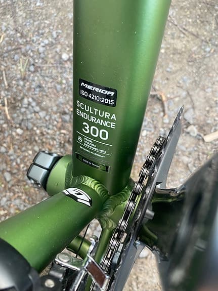Racercykel merida scultura endurance 300 grön