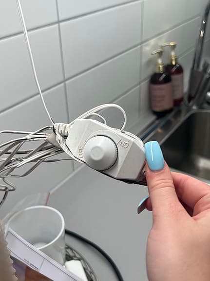 IKEA sminkspegel med lampor