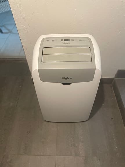 Whirlpool portabel luftkonditionering vit