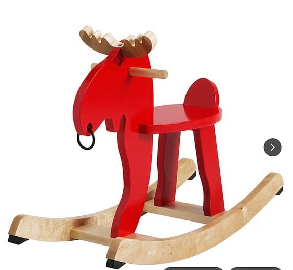 Gunghäst / Gungälg röd från Ikea