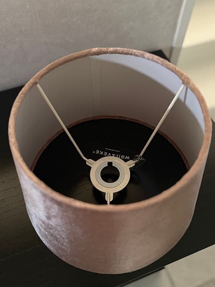 Lampskärm Sammet