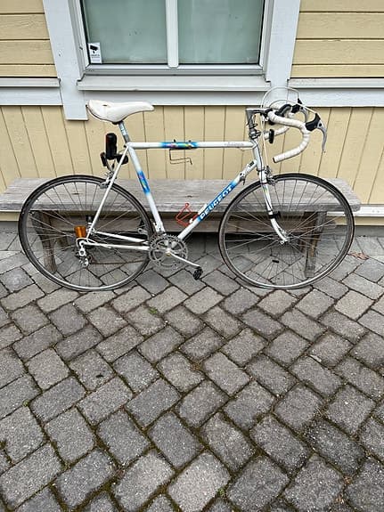 Retro Peugeot Artistique racercykel - Columbus-ram