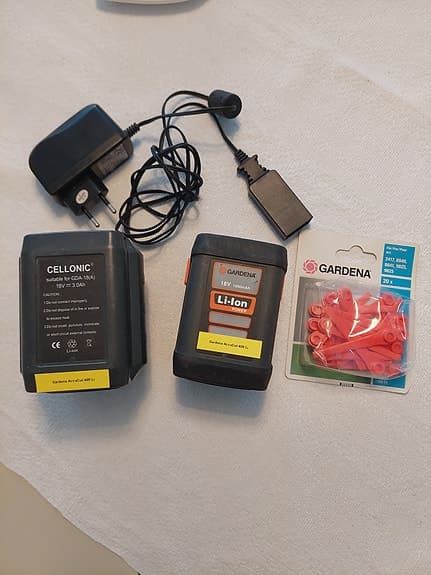 Gardena grästrimmer batteri