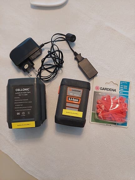 Gardena grästrimmer batteri