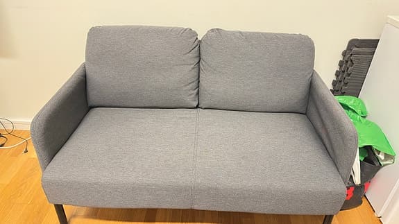 Soffa från IKEA-balkong/uterum