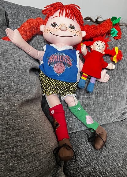 Pippi Långstrump mjukisdockor 2/ st