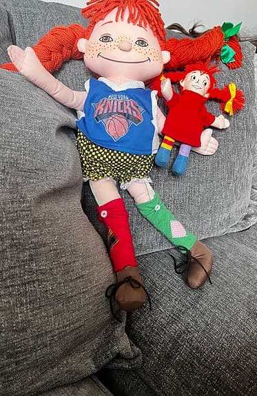 Pippi Långstrump mjukisdockor 2/ st