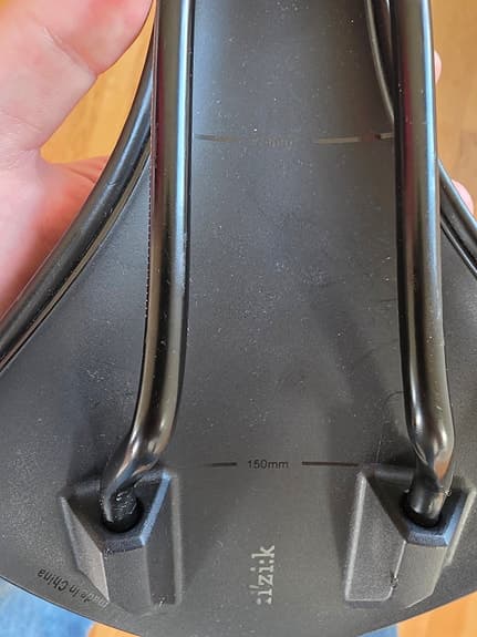 Fizik cykelsadel svart 150 mm
