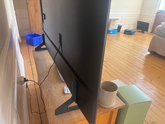 Samsung TV 65 tum svart