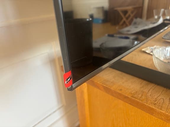 Samsung TV 65 tum svart