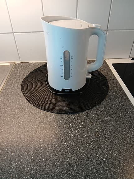 Braun vattenkokare vit