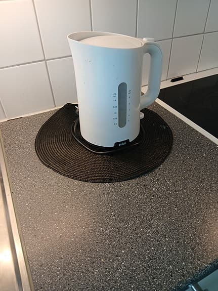 Braun vattenkokare vit