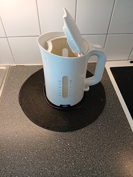 Braun vattenkokare vit