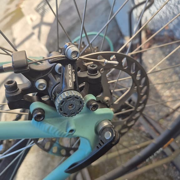 Nyservad! Bianchi landsvägscykel/racer med Continental Ultra sport däck! 51cm