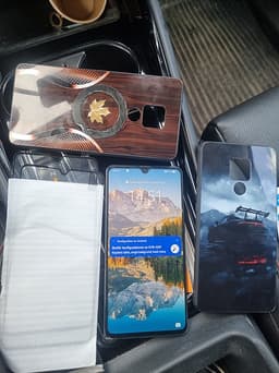 Huawei mate 20X 5g 256gb m två skal och två skrämsydd och 7.2 tum Google tjänst